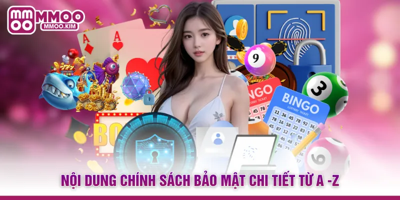 Nội dung chính sách bảo mật chi tiết từ A -Z