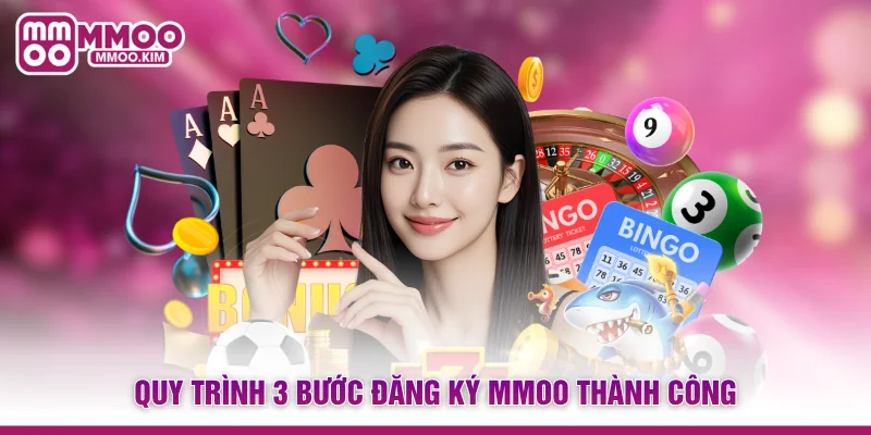 Quy trình 3 bước đăng ký MMOO thành công